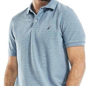 Nautica Men's Stainably Crafted Classic Fit Performance Deck Polo M